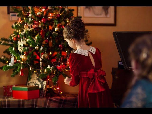 В ночном саду. Рождественская песня. Колядка. Дети поют. Сhristmas song