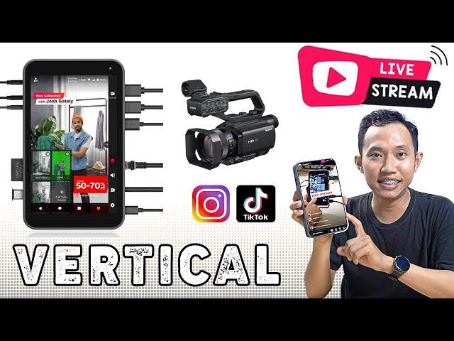 Live Streaming Tiktok & Instagram Pake Kamera Mirrorless Multicam Review Yololiv Instream Tutorial