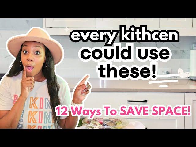 12 Amazon Kitchen Must Haves that SAVE SPACE every house needs!