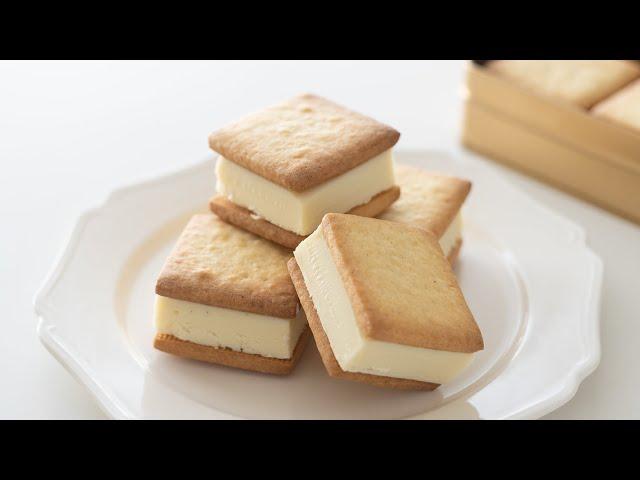 White Chocolate Ganache With Butter Cookie｜HidaMari Cooking