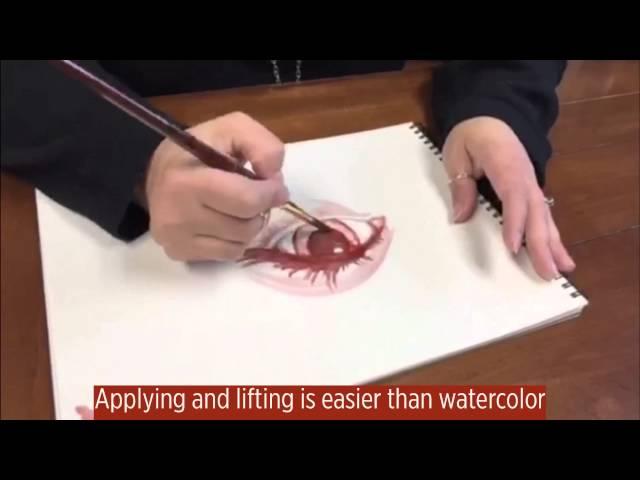 Viarco ArtGraf Pigmented Tailor Shape Blocks Time-Laps Demonstration