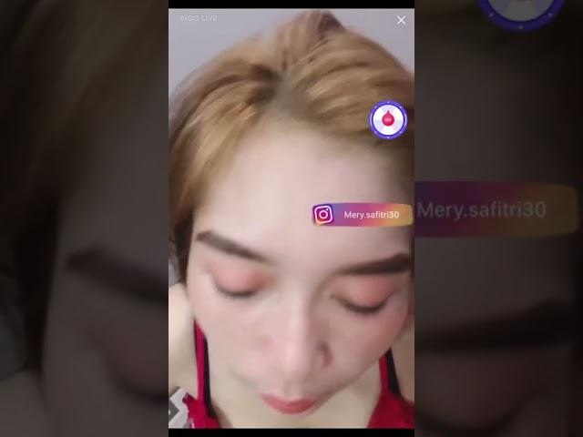 Mery safitri live bigo pamer pepaya part 2