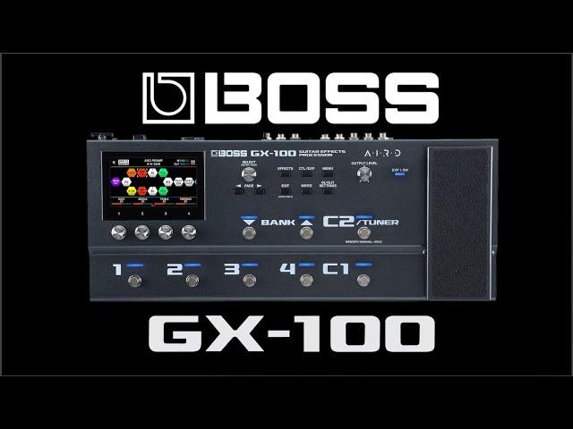 BOSS GX 100 INTRODUCTION VIDEO by Glenn DeLaune