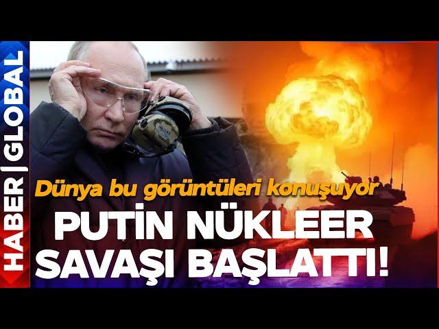 Putin Nükleer Savaşı Başlattı! Ukrayna'yı Öyle Bir Vurdu ki Dünya Yerinden Oynadı