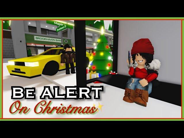 “Be ALERT”~On Christmas-Roblox BrookHaven Movie