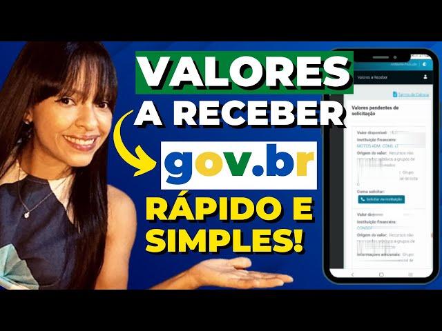 Como consultar VALORES a RECEBER banco central pelo CELULAR