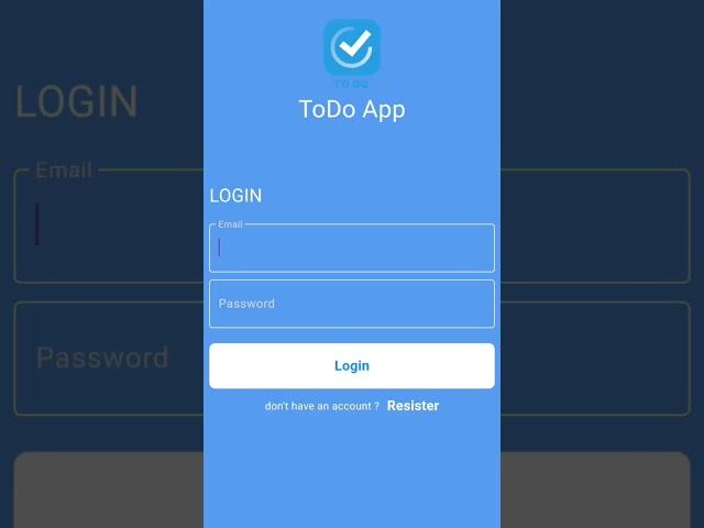 Signin and signup with (firebase auth) flutter .#flutter #mobileappframework #programming #dart