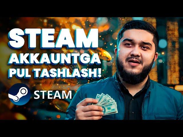 Steam akkauntga pul tashlash va o'yin sotib olish! | #gaming #games #srvrmgaming #steam #steamgame