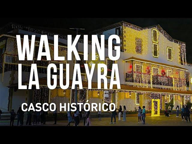 ‍️Walking tour La Gran Caracas Venezuela: Casco Histórico de La Guaira en Navidad  | vídeo en 4K