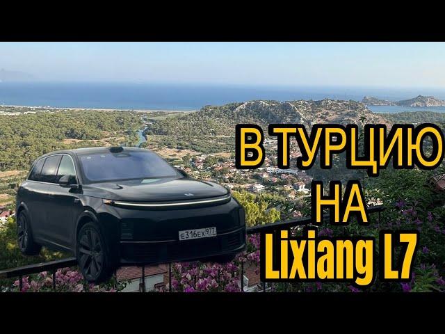 Поездка в Турцию на море на Lixiang L7. Граница с Грузией