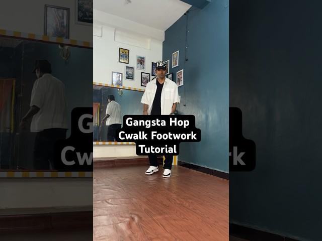 Gangsta hop Cwalk footwork tutorial #jddancetutorial #cwalk #cwalking