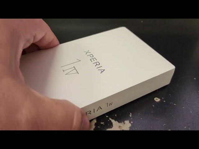 SONY XPERIA 1 IV Unboxing Video – in Stock at www.welectronics.com