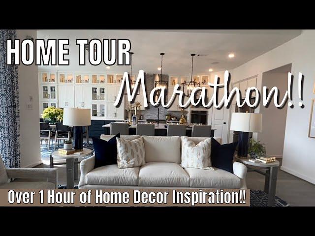 Model Home Tour Marathon : Over 1 Hour of Decor Inspiration