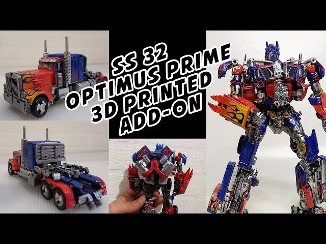 Studio Series 32 Optimus Prime 3d printed Add-On