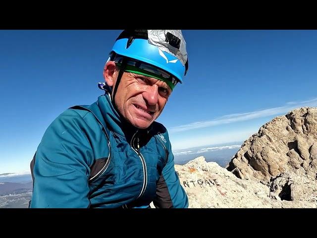 Gran Sasso Traversata delle Tre vette da est a ovest.