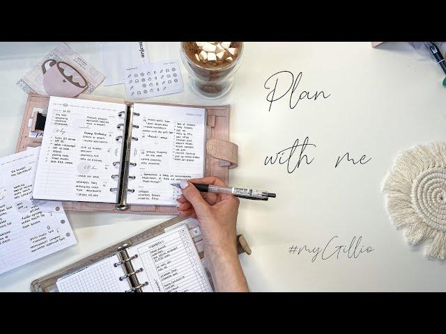 Plan with me || Что я пишу в ежедневник