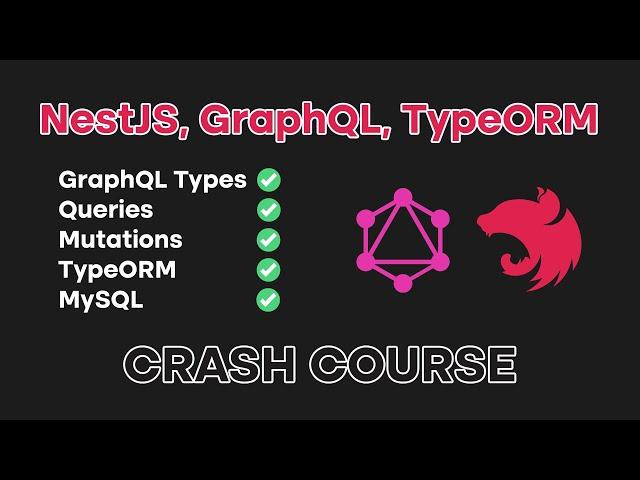 NestJS, GraphQL & TypeORM Tutorial