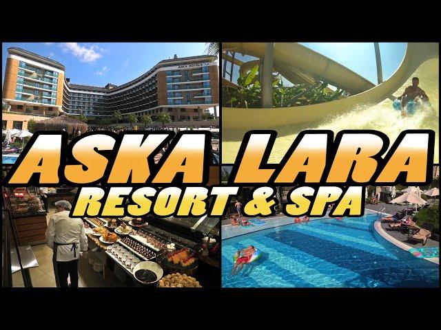 ASKA LARA Resort & Spa - Lara Beach - Antalya - Turkey (4k)