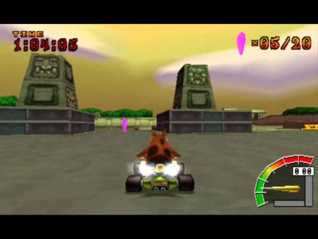 Crash Team Racing Adventure Mode 101% 12 Rampage Ruins