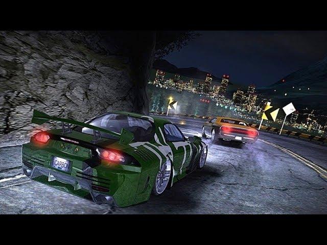 Need For Speed Carbon Beating Darius with a Mazda RX7