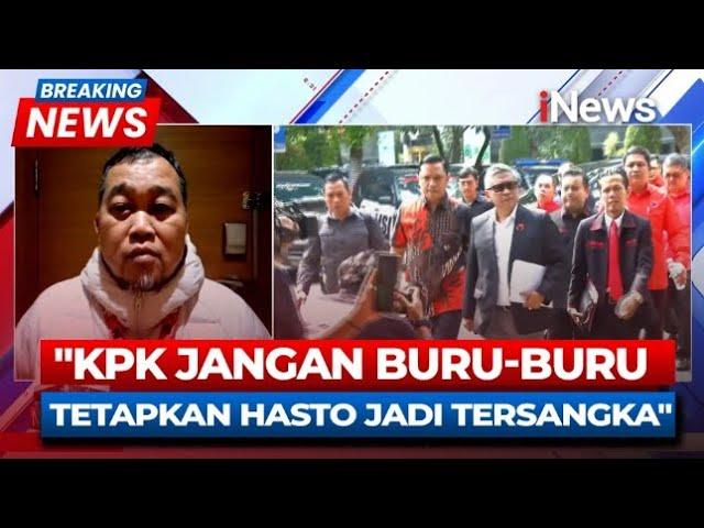 Boyamin Saiman: Saya Tahu Hasto Kristiyanto jadi Tersangka Sejak Minggu Lalu - Breaking News 24/12