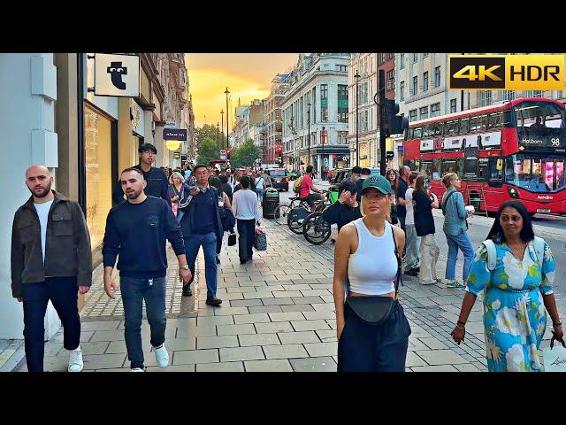 London: Super Busy City - Oct 2024  | London’s Crowded Walk [4K HDR]