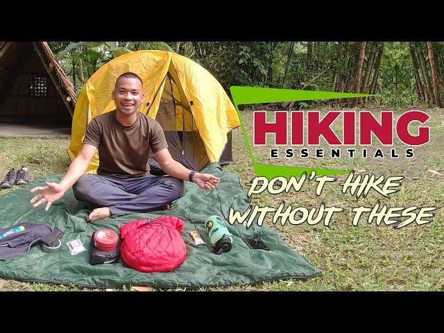 HIKING ESSENTIALS : What to Bring When Hiking!