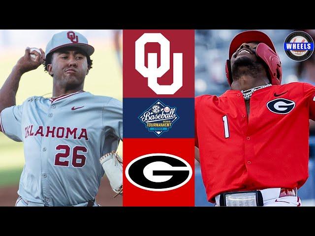 #12 Oklahoma vs #5 Georgia | SEC Tournament 2nd Round | 2025 College Baseball Highlights