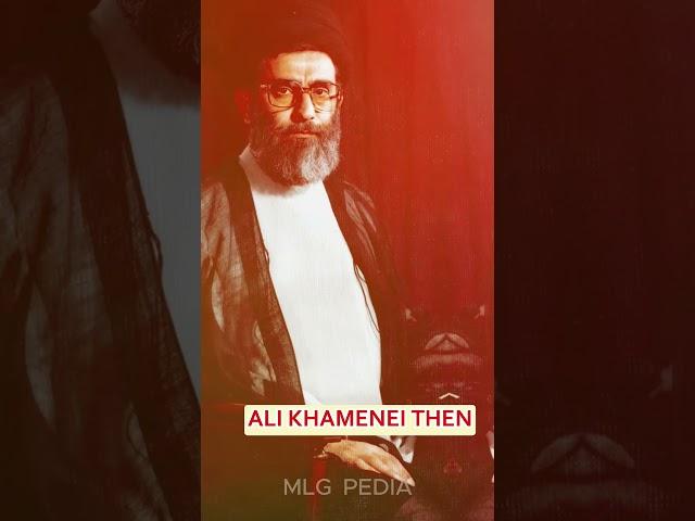 ALI KHAMENEI (NOW VS THEN ) #iran #alikhamenei #edits #status #shorts #leader