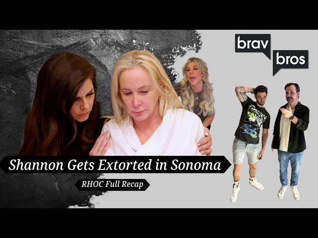 Shannon Gets Extorted in Sonoma (RHOC Full Recap)