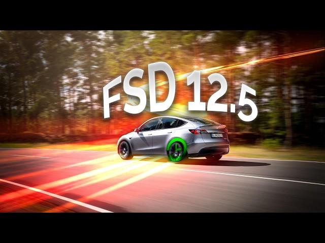 Tesla FSD 12.5 - the Most NATURAL Update Yet!