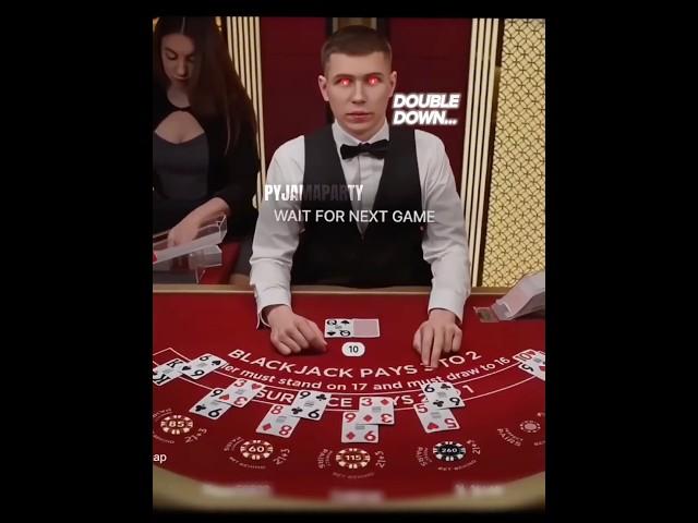 Dealer Caught Helping Players Win ! #blackjack #online