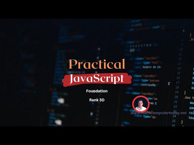 WHAT IS DOM IN JAVASCRIPT - PRACTICAL JAVASCRIPT COURSE TAGALOG - LEARN COMPUTER TODAY