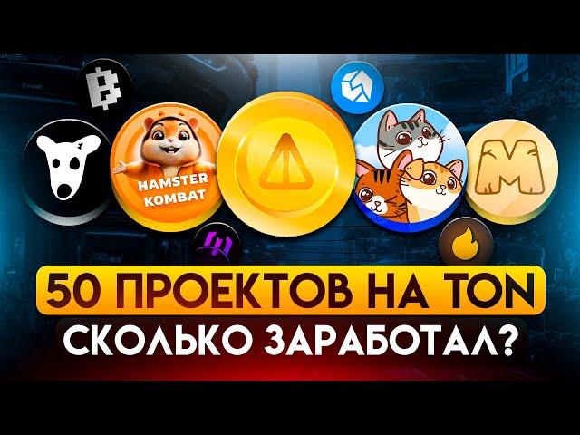 Я Сыграл во ВСЕ Тапалки Telegram! Сколько Удалось ЗАРАБОТАТЬ?