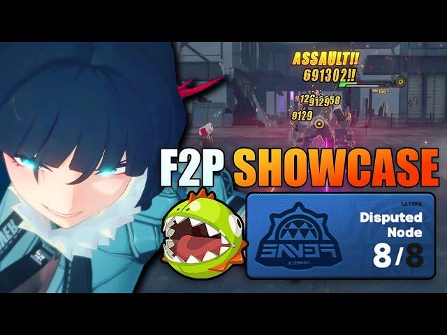 M0S0 F2P Jane Dispute Node 8 NO-HIT Showcase | Zenless Zone Zero Early Access