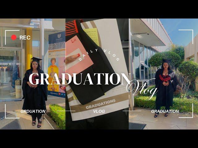 GRADUATION VLOG: GRWM & Attend My Graduation @Vaal University Of Technology | ‍