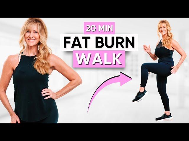 BURN FAT In 20 Minutes With This FAT BURNING Walking Workout!