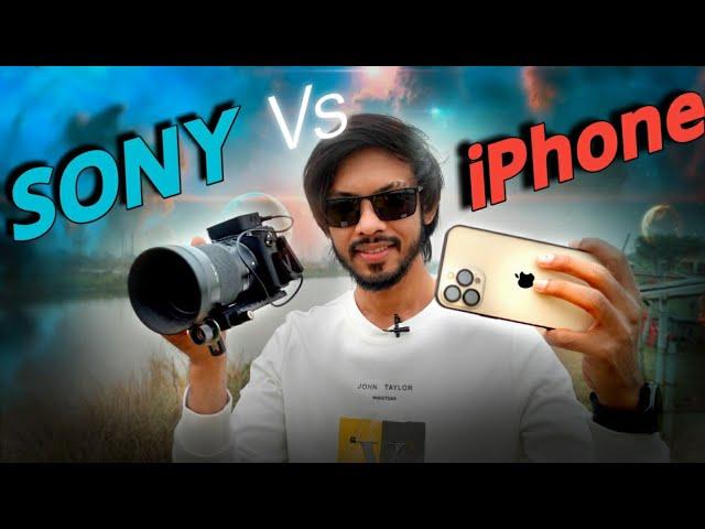 iPhone 13 Pro Max Vs SONY a6400 & SONY Zv1 | ভিডিওর জন্য সেরা কোনটি!