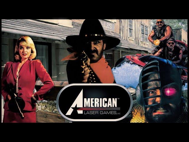 American Laser Games Collection | Laserdisc ARCADE GAMES Old School
