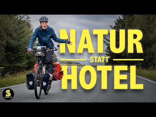 NATURE instead of HOTELS! Why we live in NORWAYS nature! A Cycle touring trip to Northcape EP4