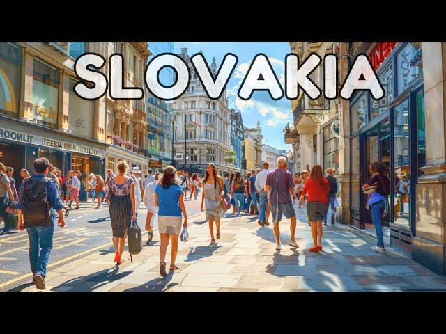 Banská Bystrica: Slovakia's Best Kept Secret | 4K HDR Walking Tour