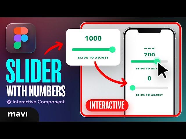 The SIMPLEST Way to Create an Interactive SLIDER in Figma (Tutorial)