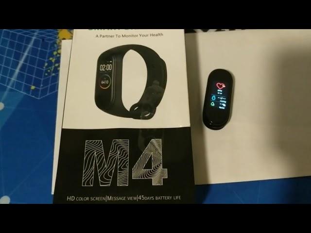 Fake "M4 Smart Digital Watch Bracelet" from AliExpress