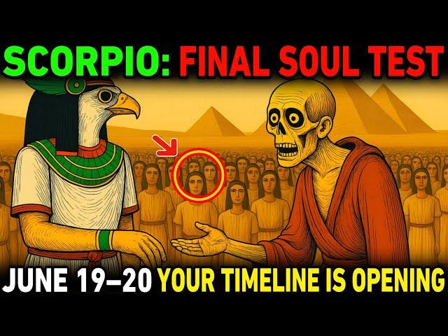 SCORPIO : June 19–20 Is Your Final Soul Test – Catch These 4 Signs Before It’s Too Late 