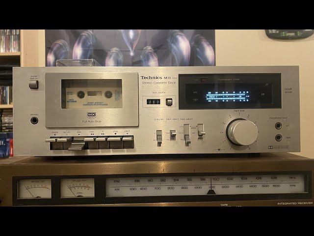 Technics M11 MK2 Cassette Deck, Belt Replacement & Speed Adjustment.