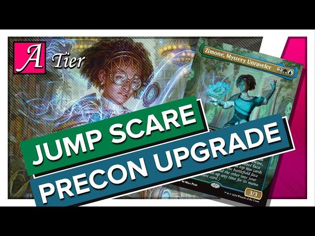 Jump Scare Precon Upgrade | Zimone, Mystery Unraveler | Magic: The Gathering #commander #mtg #edh