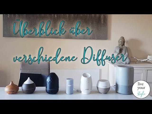 Übersicht über meine Diffuser