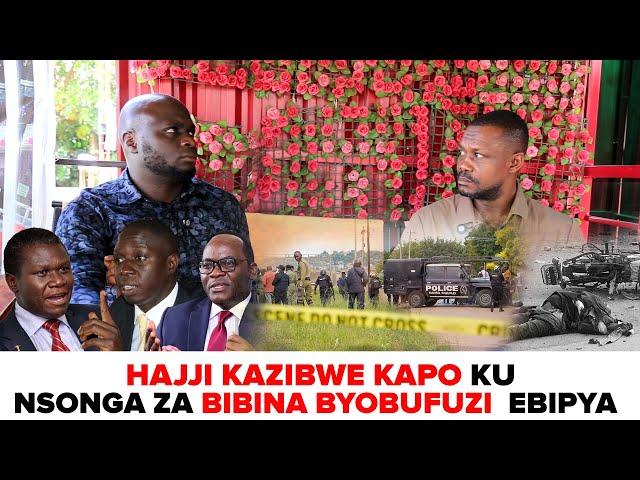 KAZIBWE KAPO ATABUKIDDE POLICE KUNSONGA ZA BOMU YEMUNYONYO. NOBERT MAO, MPUGA NE NSEREKO KAWEDDEMU