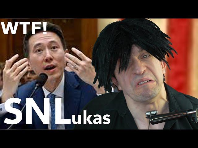 US Congress questions CEO of TikTok Shou Zi Chew  - PARODY SKIT #comedy #tiktok #snl #parody