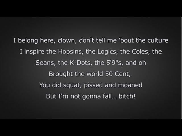 Eminem - Fall (Lyrics)